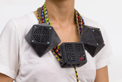 Untitled (Speaker Necklace)